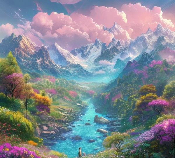 画卷中的自然奇观，走进风景如画的自然,风景你真美—走进大自然的画卷,画卷,第1张