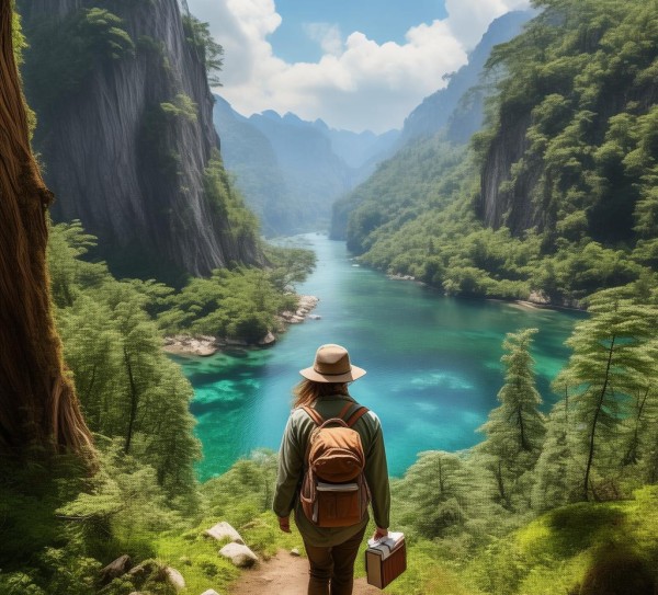自然奇观探秘之旅，作文中的风景名胜风光录,探访自然奇观，作文中的风景名胜之旅,魅力,画卷,多彩,第1张
