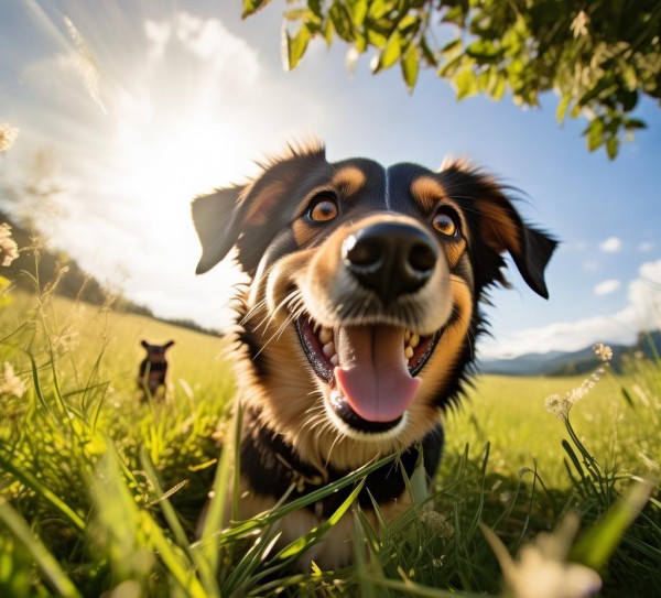 犬视角下的温情瞬间，狗狗的动人狗语,狗狗眼中的世界，那些温暖人心的狗句,犬视角,温情瞬间,第1张