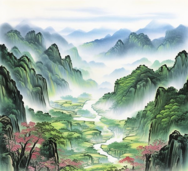 玉溪山水画卷，自然之美探秘之旅,玉溪山水画卷，探寻自然之美,魅力,画卷,多彩,第1张