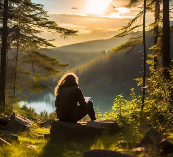 周末独处时光，领略孤独之美,A Weekend of Solitude:Embracing the Beauty of Alone Time,独处之美,第1张